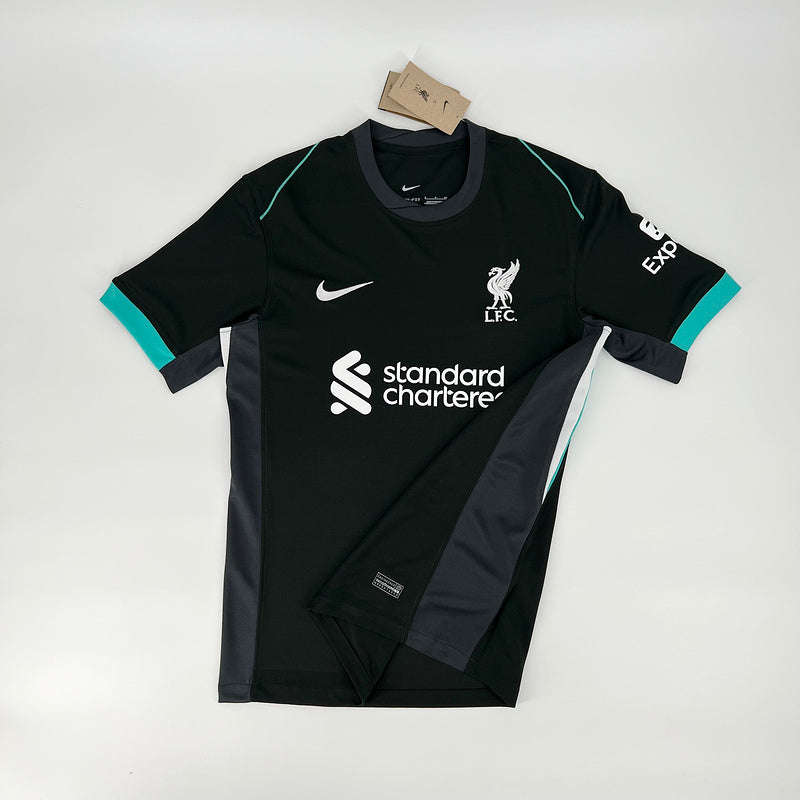 Camisa Liverpool Fora 24/25  Masculina- Preta