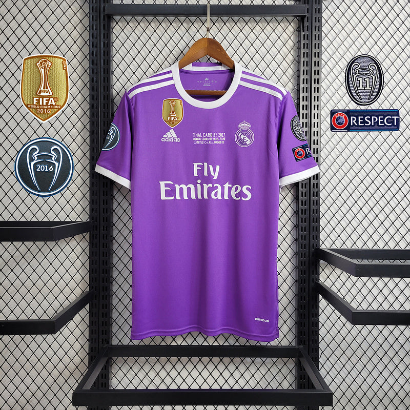 Camisa Retro Real Madrid Away 2017