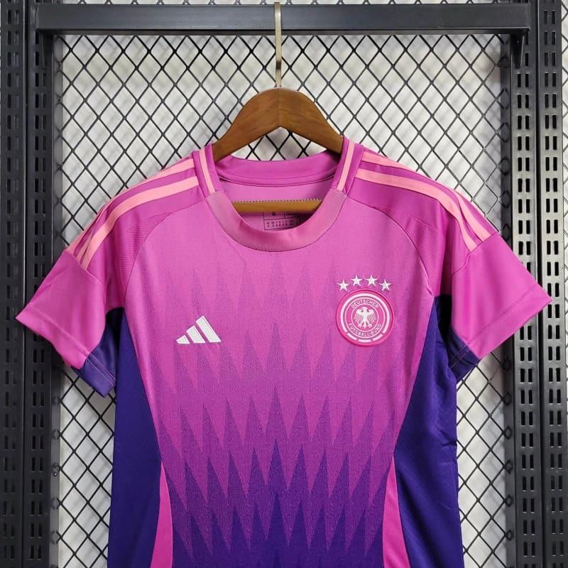 Camisa Alemanha Feminina 24/25 s/n° Torcedor Adidas Masculino - Roxo e Rosa - Loja da Seven