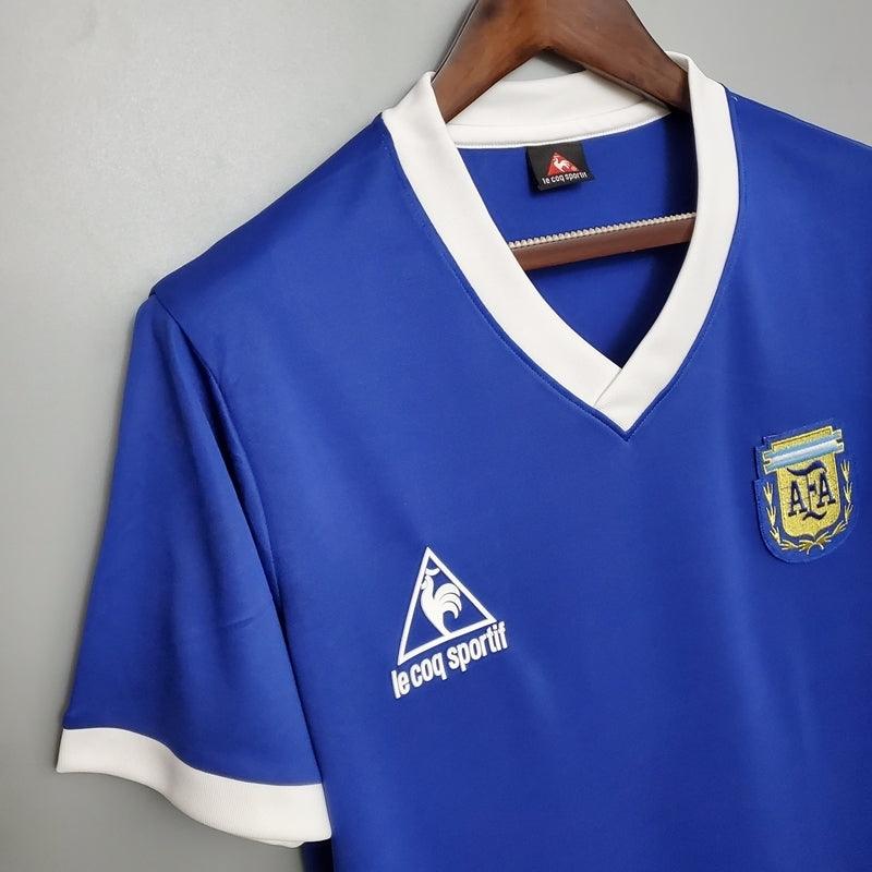 Camisa Argentina Retrô 1986 Azul - Le Coq Sportif - DA Sports Oficial