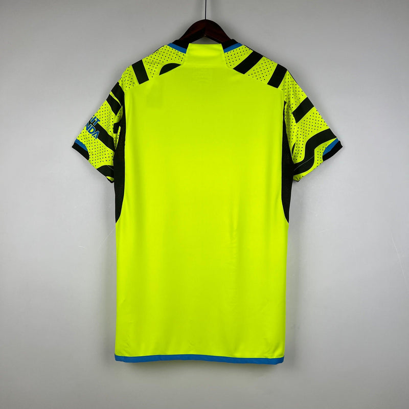 Camisa Arsenal Away 23/24 s/n° Torcedor Masculina - Verde - Loja da Seven