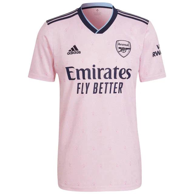 Camisa Arsenal Third 22/23 s/n° Torcedor Masculina - Rosa - Loja da Seven