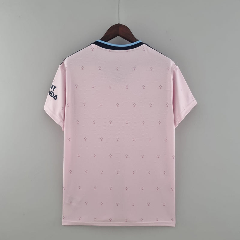 Camisa Arsenal Third 22/23 s/n° Torcedor Masculina - Rosa - Loja da Seven