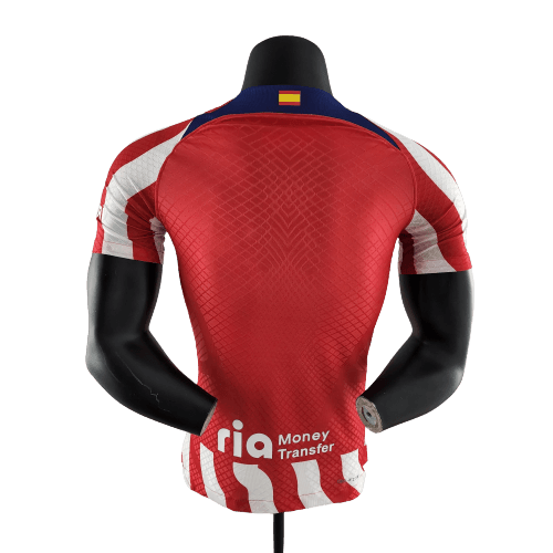 Camisa Atlético de Madrid I 22/23 Vermelha e Branca - Nike - Masculino Jogador - Loja da Seven