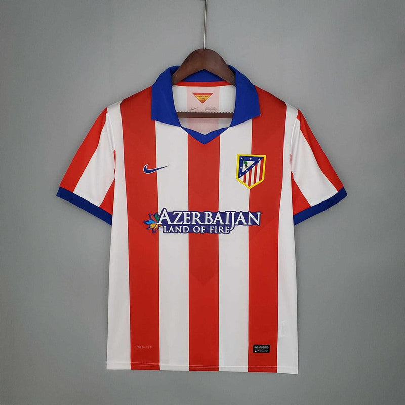 Camisa Atlético de Madrid Retrô 2014/2015 Branca e Vermelha - Nike - DA Sports Oficial