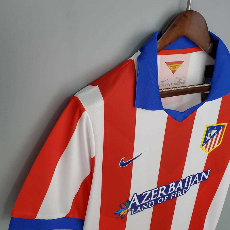 Camisa Atlético de Madrid Retrô 2014/2015 Branca e Vermelha - Nike - DA Sports Oficial