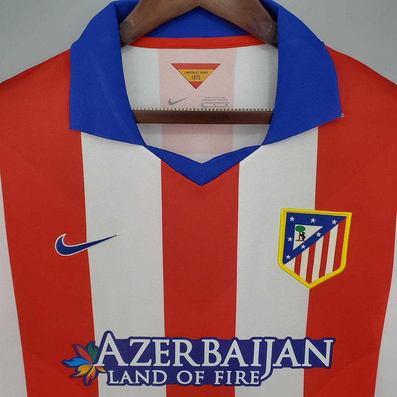 Camisa Atlético de Madrid Retrô 2014/2015 Branca e Vermelha - Nike - DA Sports Oficial