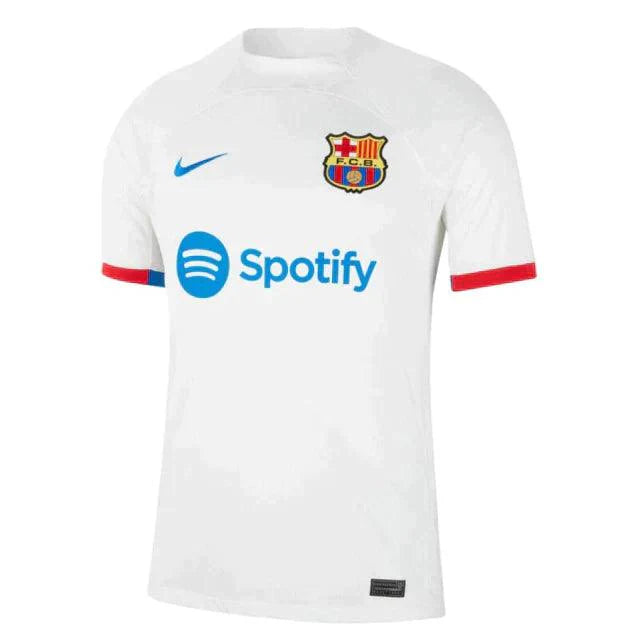 Camisa Barcelona Away 23/24 s/n° Torcedor Masculino - Branco - Loja da Seven