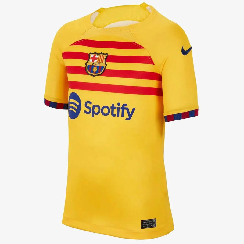 Camisa Barcelona Four 23/24 Nike - Amarela - Loja da Seven