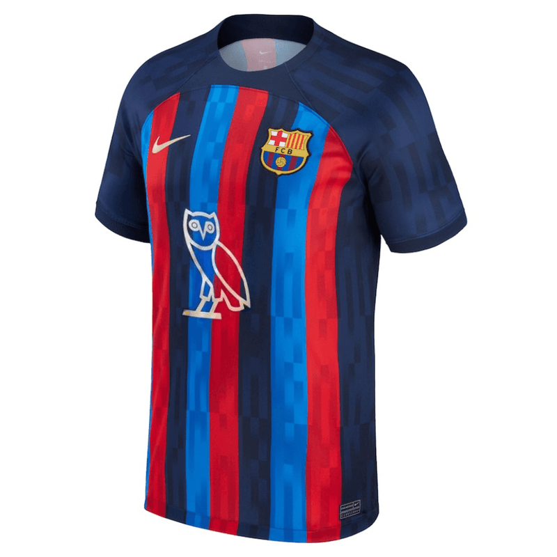 Camisa Barcelona I [Drake] 22/23 Nike - Grená - Loja da Seven