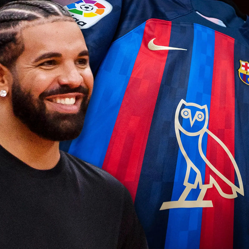 Camisa Barcelona I [Drake] 22/23 Nike - Grená - Loja da Seven