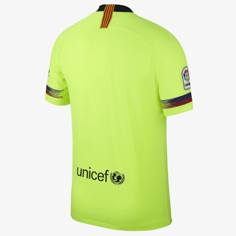 Camisa Barcelona II Nike - Verde Limão - Loja da Seven