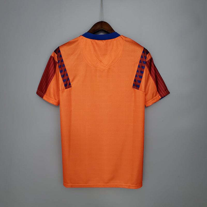 Camisa Barcelona Retrô 1989/1992 Laranja - Meyba - DA Sports Oficial