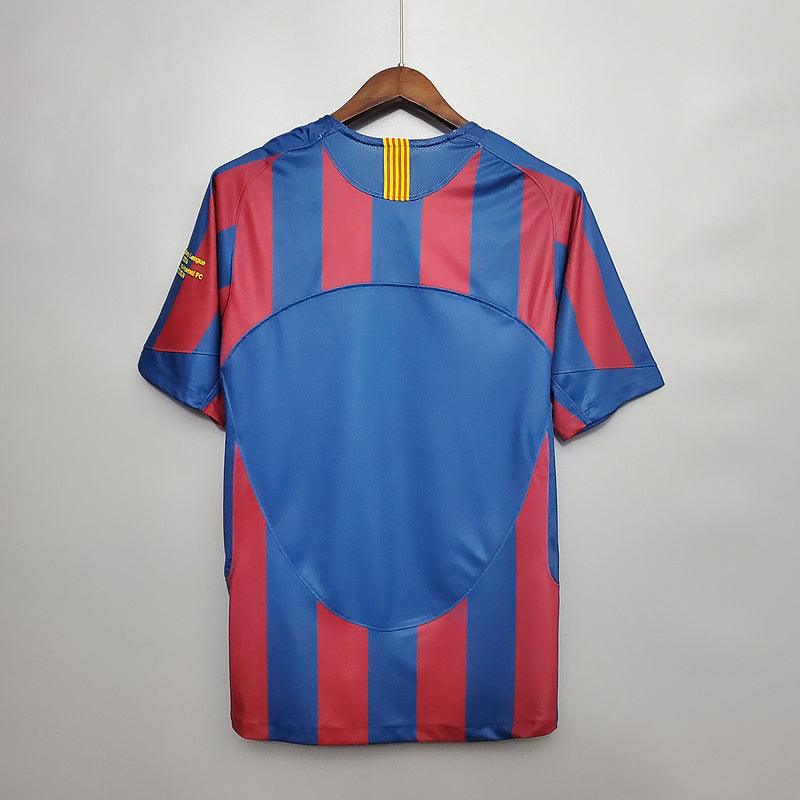 Camisa Barcelona Retrô 2006 Azul e Vermelha - Nike - DA Sports Oficial