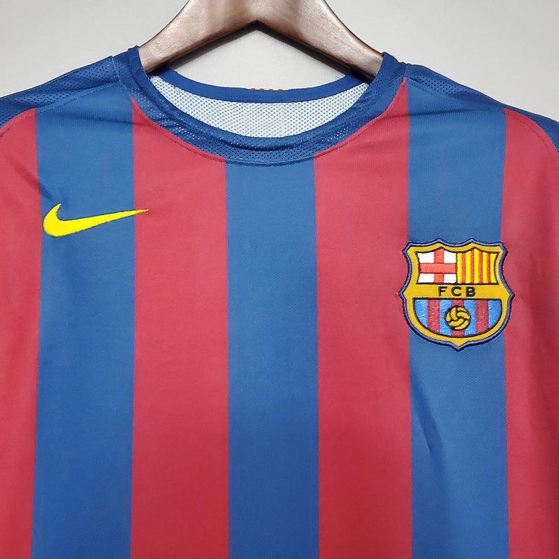 Camisa Barcelona Retrô 2006 Azul e Vermelha - Nike - DA Sports Oficial