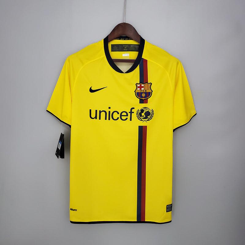 Camisa Barcelona Retrô 2008/2009 Amarela - Nike - DA Sports Oficial