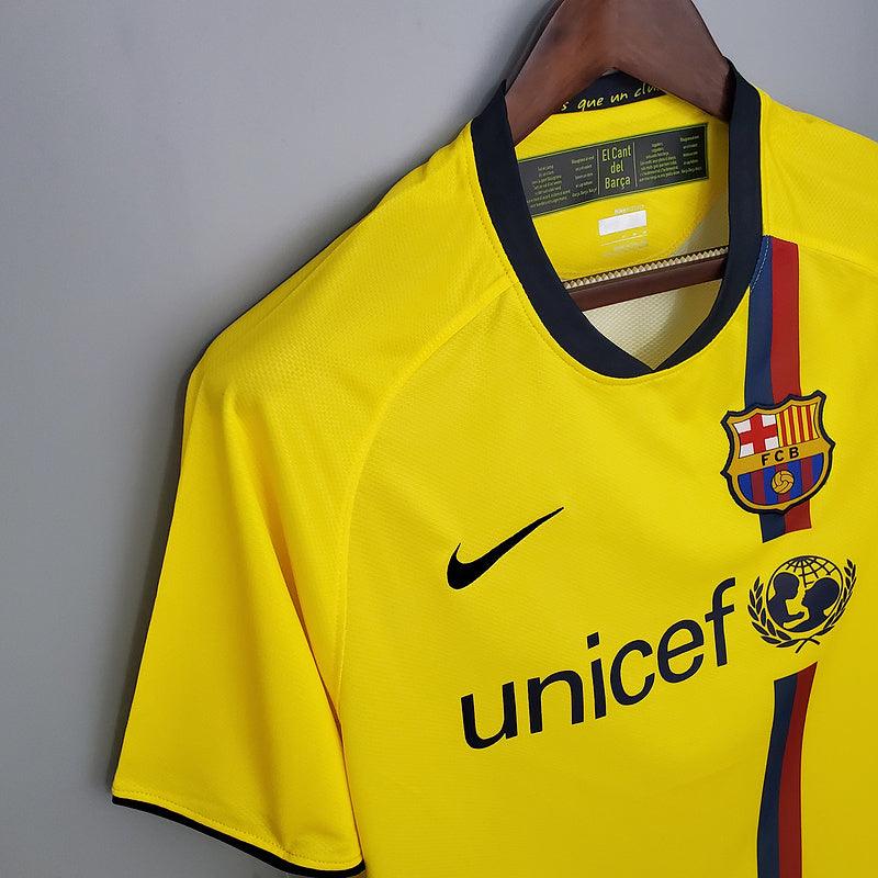 Camisa Barcelona Retrô 2008/2009 Amarela - Nike - DA Sports Oficial