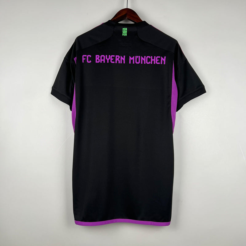 Camisa Bayern de Munique Away 23/24 s/n° Torcedor Masculino - Preto - Loja da Seven