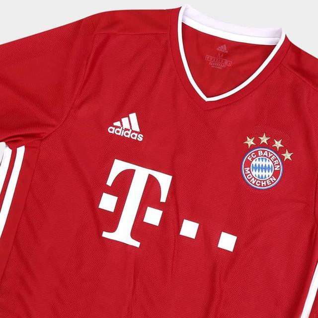 Camisa Bayern de Munique I 20/21 Adidas - Vermelho - Loja da Seven