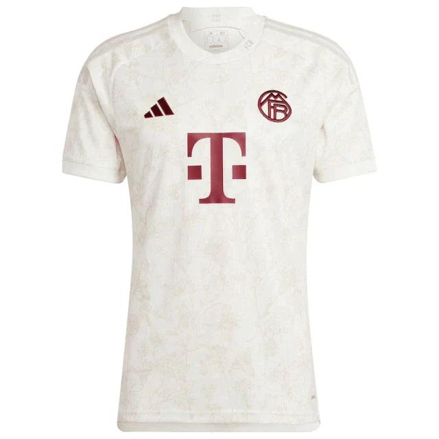 Camisa Bayern de Munique Third 23/24 s/n° Torcedor Masculino - Bege - Loja da Seven