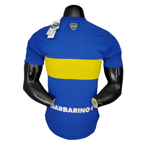 Camisa Boca Juniors I 21/22 - Azul e Amarela - Adidas - Masculino Jogador - Loja da Seven