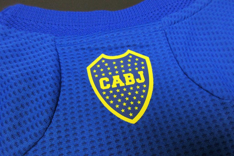 Camisa Boca Juniors I 21/22 - Azul e Amarela - Adidas - Masculino Jogador - Loja da Seven