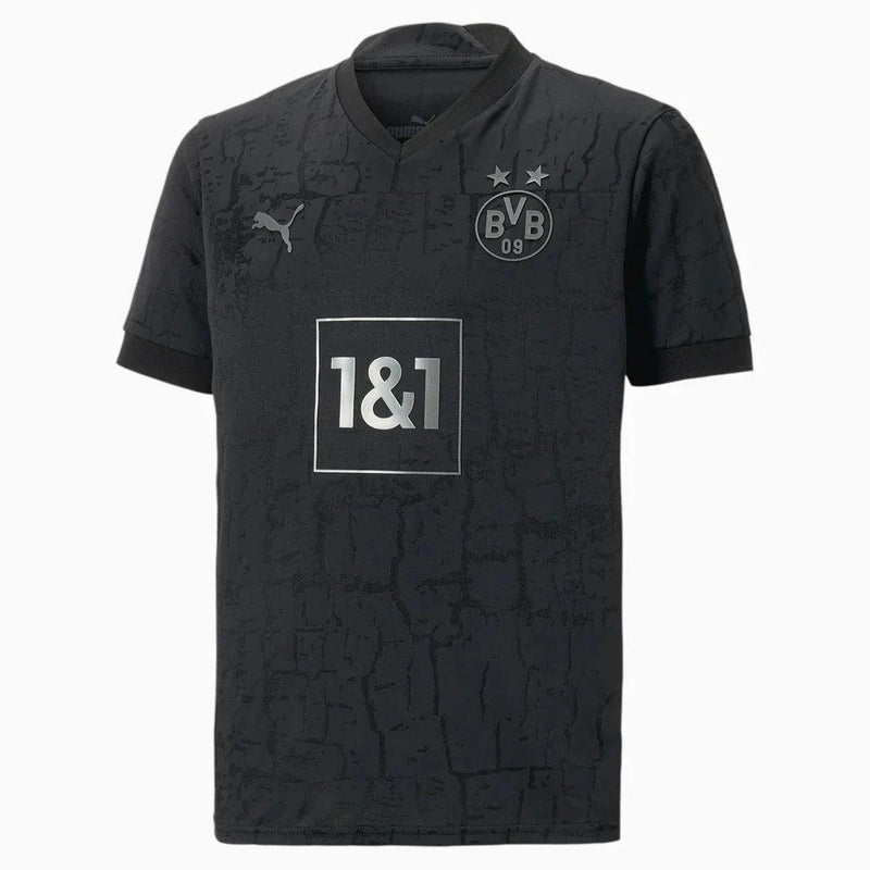 Camisa Borussia Dortmund Edição Carvão 2023 Puma - Preto - Loja da Seven