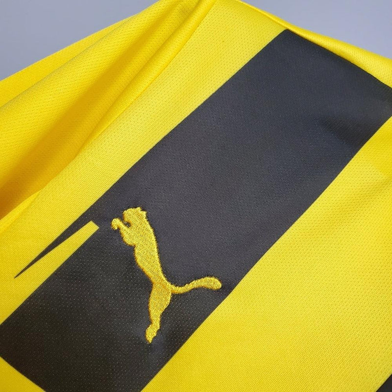 Camisa Borussia Dortmund Retrô 1213 - Puma - Amarela e Preta - DA Sports Oficial