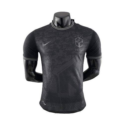 Camisa Brasil Edição Concept 2022 Preto - Nike - Masculino Jogador Preto - Loja da Seven