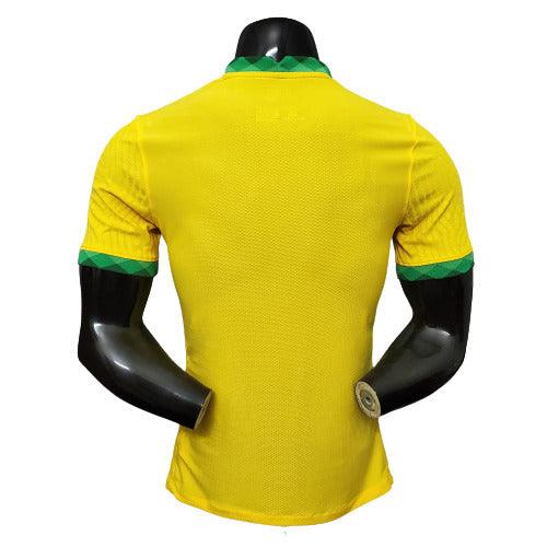 Camisa Brasil I 2021 - Amarela - Nike - Masculino Jogador - Loja da Seven