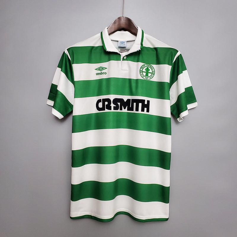 Camisa Celtic Retrô 1987/1989 Verde e Branca - Umbro - DA Sports Oficial