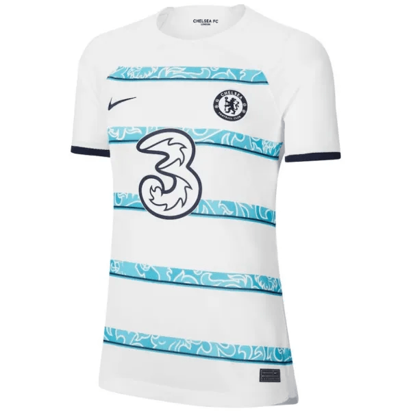 Camisa Chelsea Away 22/23 s/n° Torcedor Feminina - Branca - Loja da Seven