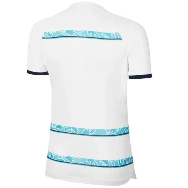 Camisa Chelsea Away 22/23 s/n° Torcedor Feminina - Branca - Loja da Seven