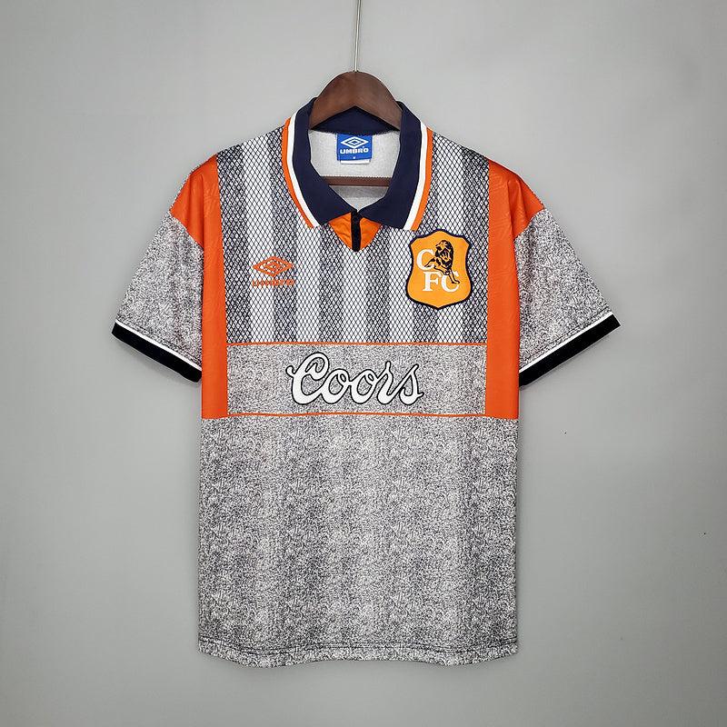 Camisa Chelsea Retrô 1994/1996 Cinza - Umbro - DA Sports Oficial