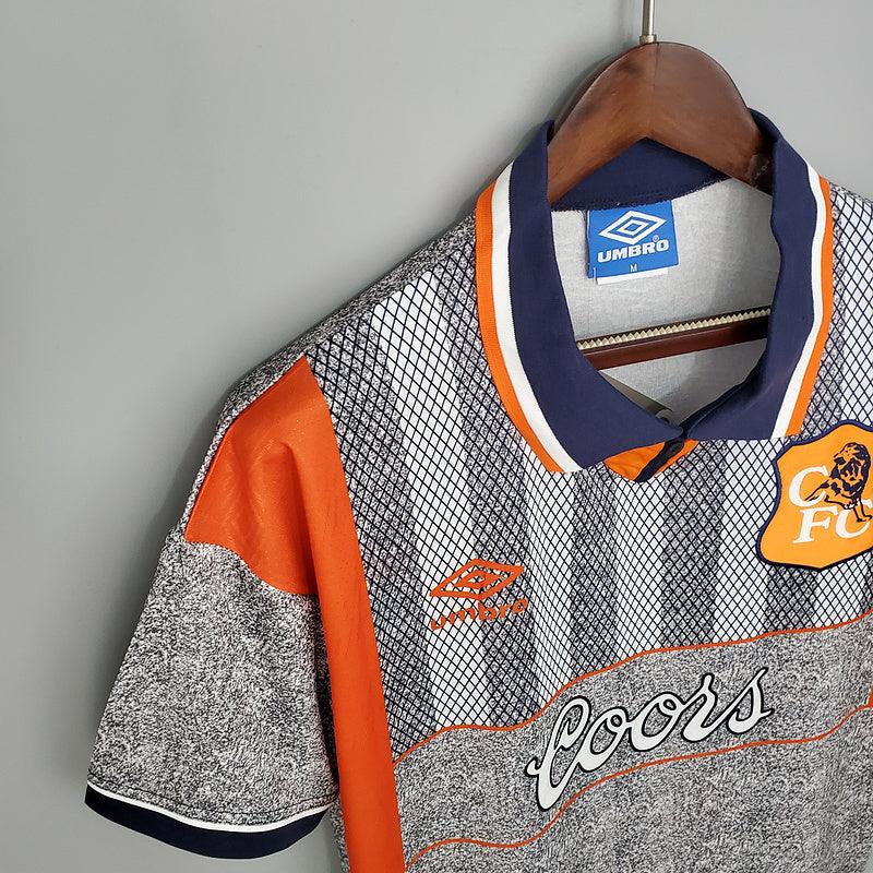 Camisa Chelsea Retrô 1994/1996 Cinza - Umbro - DA Sports Oficial