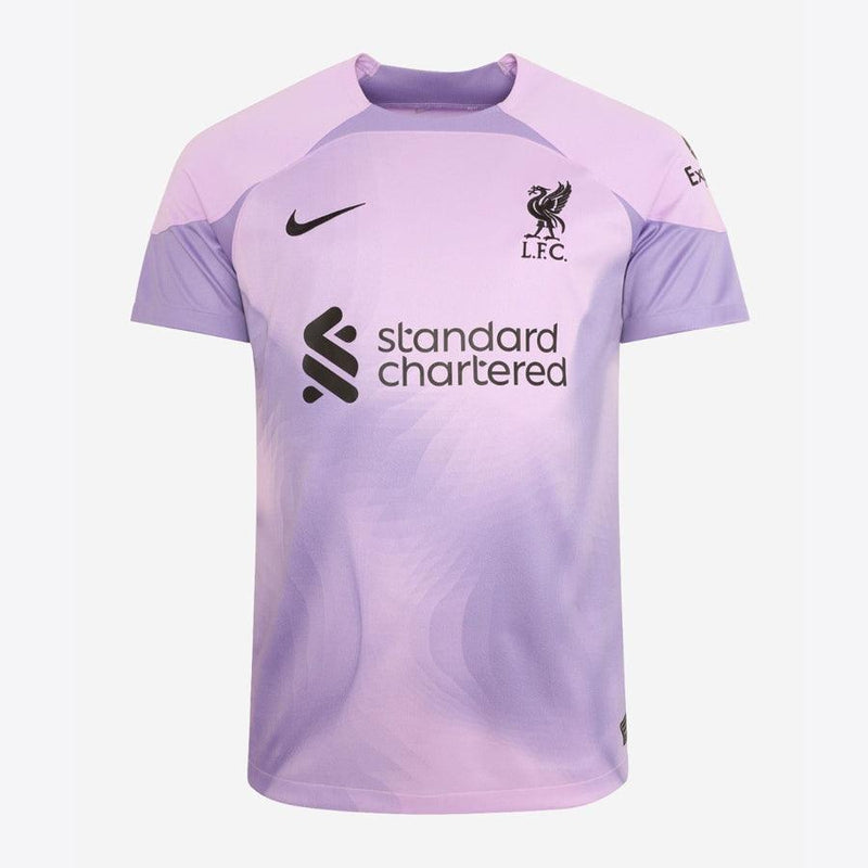 Camisa de Goleiro Liverpool 22/23 Nike - Lilás - Loja da Seven