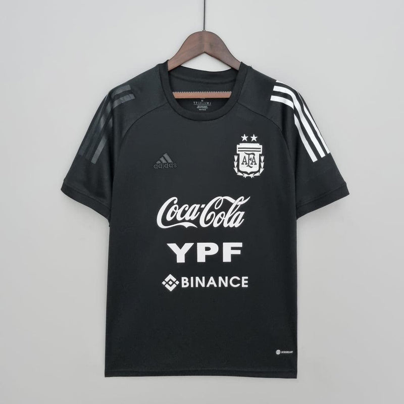 Camisa de Treino Seleção Argentina 2022 Adidas - Preto - Loja da Seven