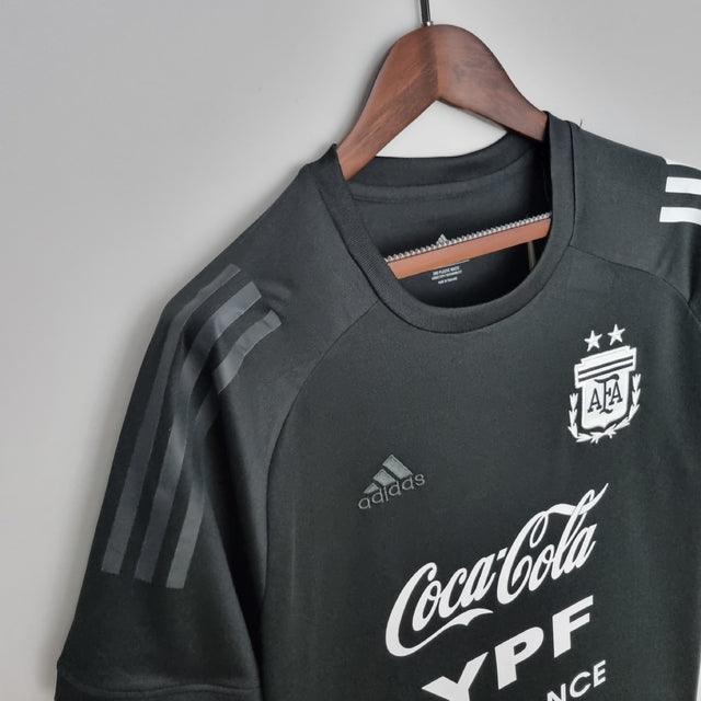 Camisa de Treino Seleção Argentina 2022 Adidas - Preto - Loja da Seven