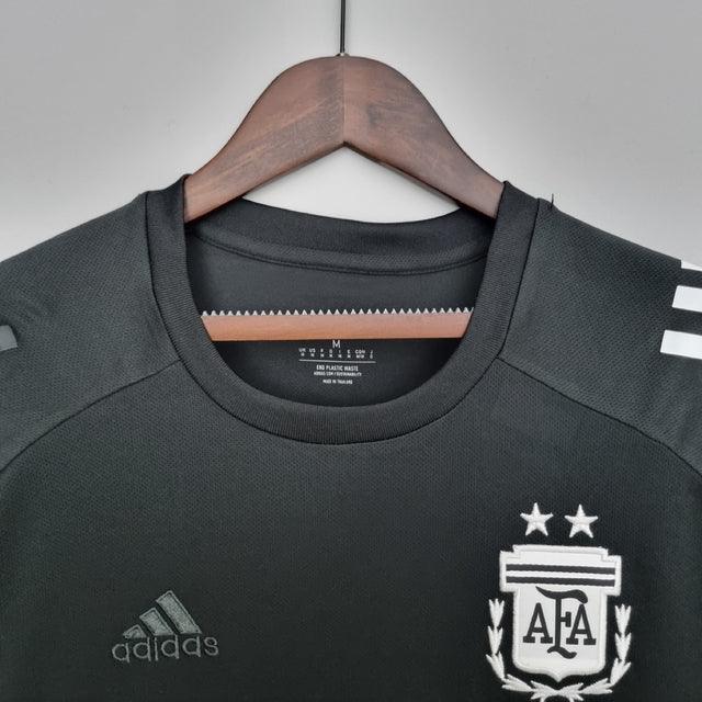 Camisa de Treino Seleção Argentina 2022 Adidas - Preto - Loja da Seven