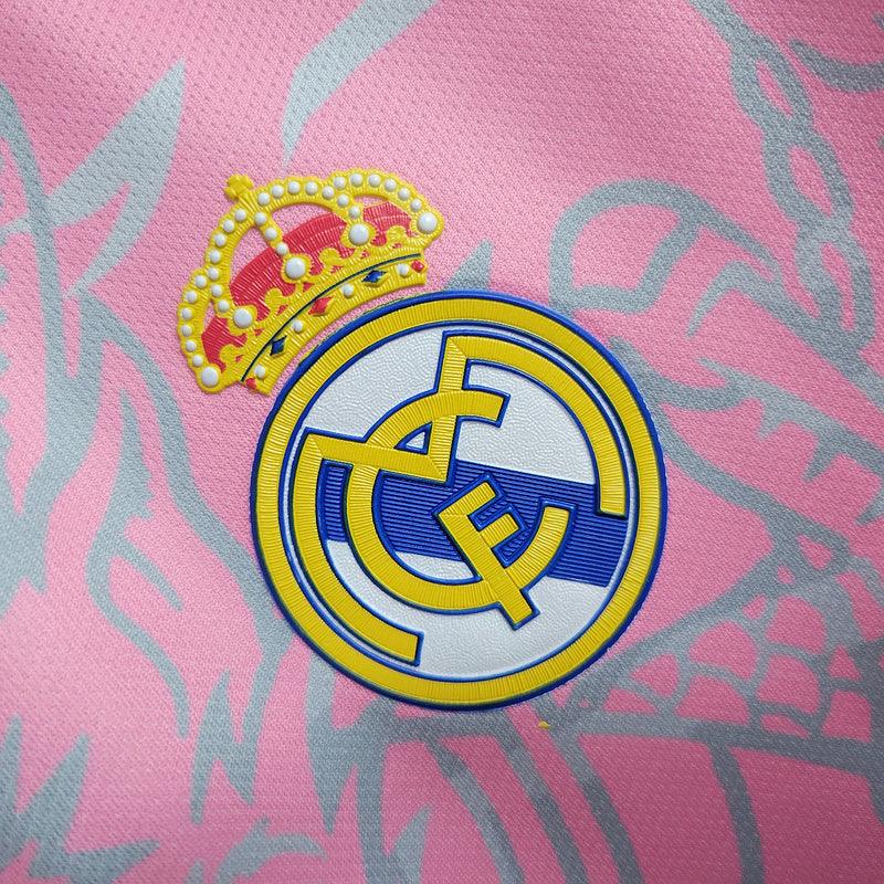 Camisa Edição Especial Real Madrid 23/24 Dragão rosa - Loja da Seven