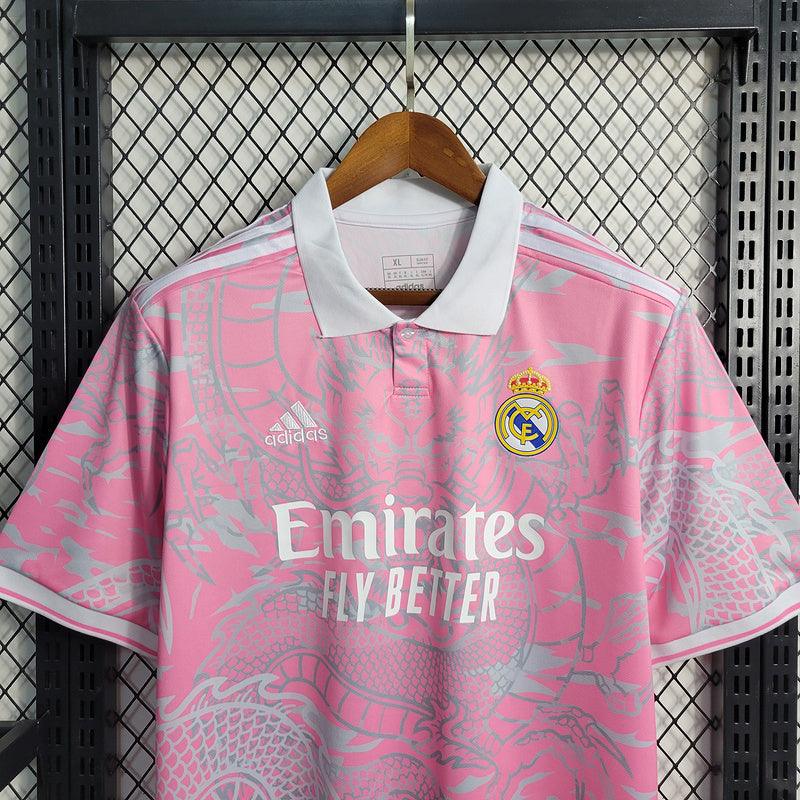 Camisa Edição Especial Real Madrid 23/24 Dragão rosa - Loja da Seven