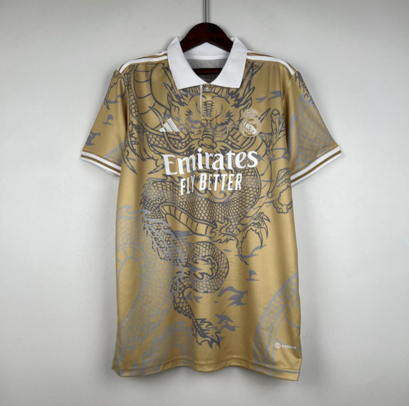 Camisa Edição Especial Real Madrid 23/24 - Gold - Loja da Seven