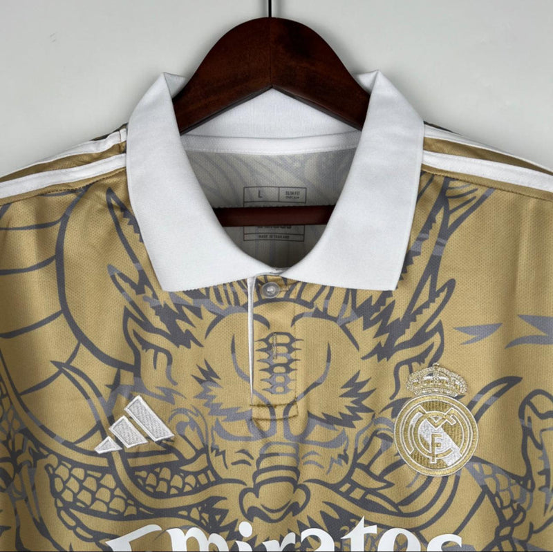 Camisa Edição Especial Real Madrid 23/24 - Gold - Loja da Seven