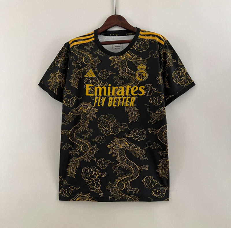 Camisa Edição Especial Real Madrid 23/24 - Gold Dragon - Loja da Seven