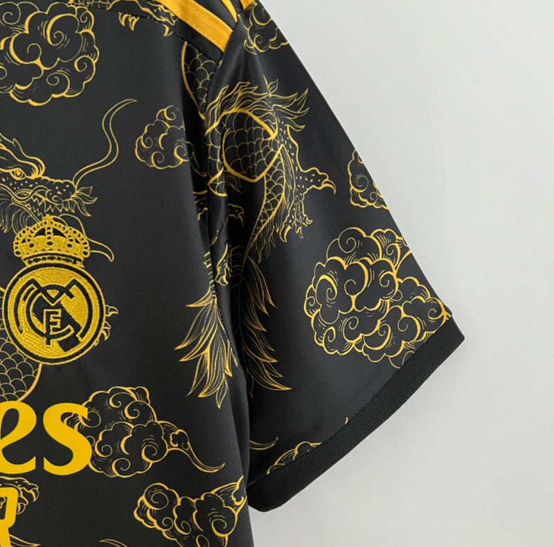 Camisa Edição Especial Real Madrid 23/24 - Gold Dragon - Loja da Seven