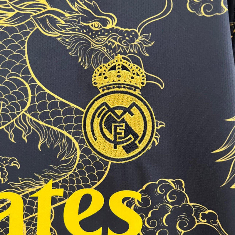 Camisa Edição Especial Real Madrid 23/24 - Gold Dragon - Loja da Seven