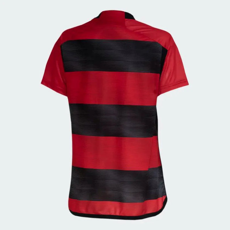 Camisa Feminina Flamengo 23/24 Adidas - Rubro Negro - Loja da Seven