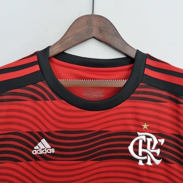 Camisa Feminina Flamengo I 22/23 Adidas - Rubro Negro - Loja da Seven