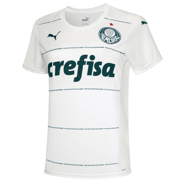 Camisa Feminina Palmeiras 22/23 Puma - Branco - Loja da Seven