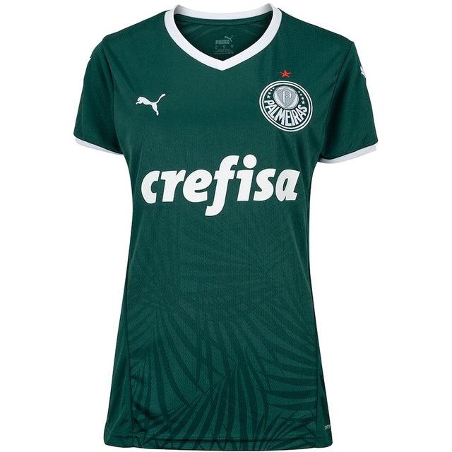 Camisa Feminina Palmeiras I 22/23 Puma - Verde - Loja da Seven